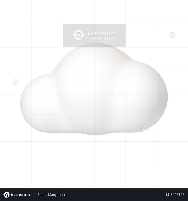 Cloudy  3D Illustration