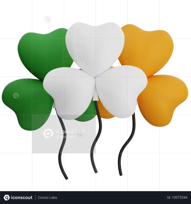 Clover  3D Icon