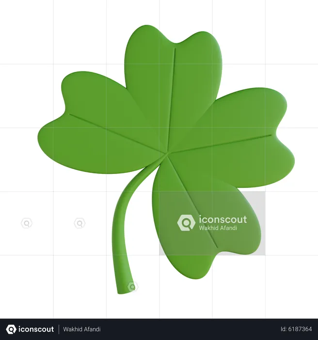 Clover  3D Icon