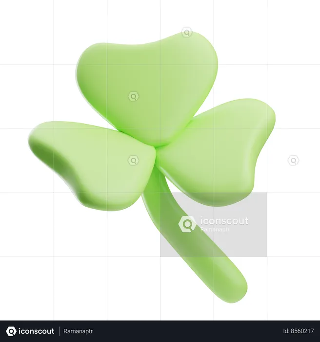 Clover Leaves  3D Icon