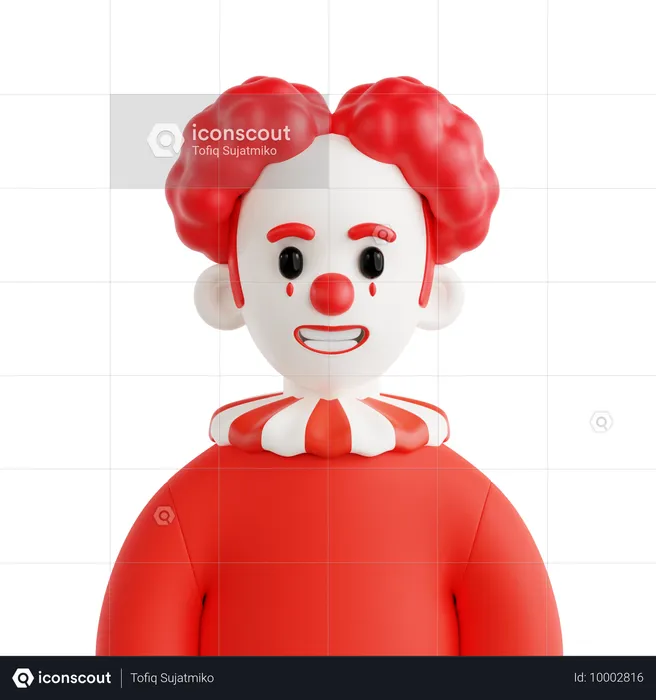 Clown  3D Icon