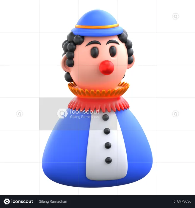 Clown  3D Icon