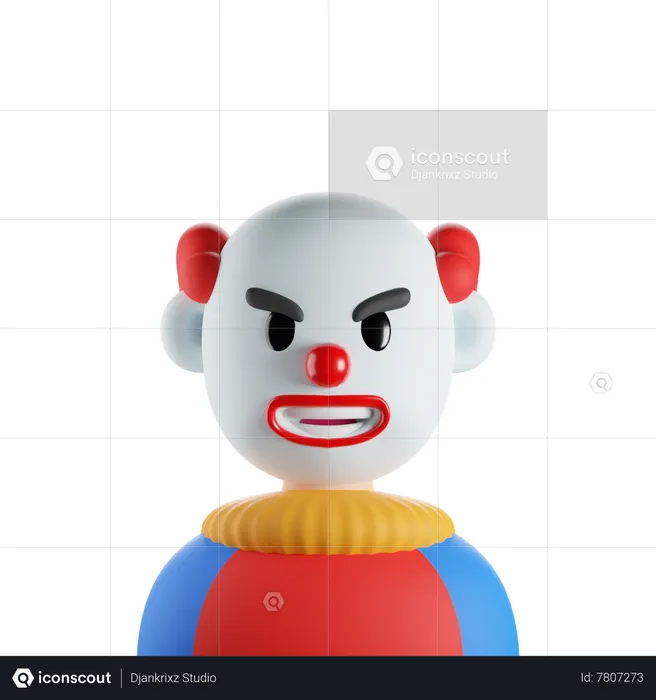 Clown  3D Icon