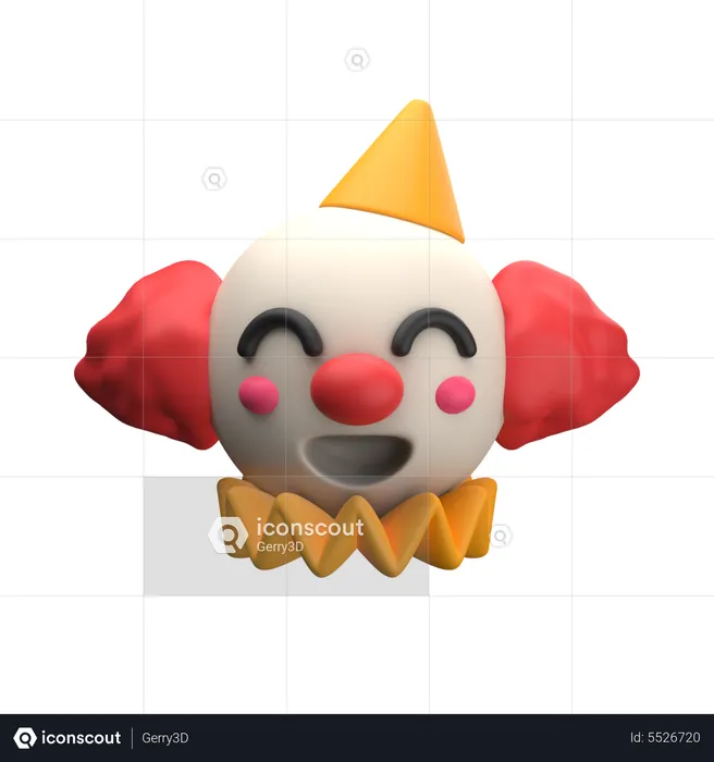 Clown  3D Icon