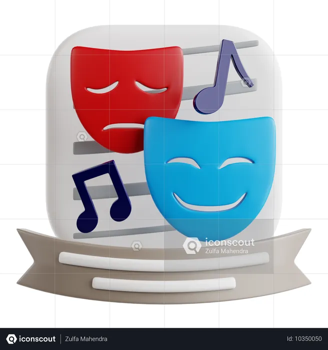 Clube de Teatro  3D Icon