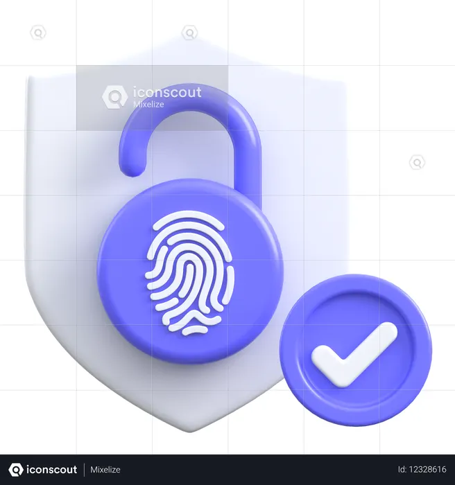 身元  3D Icon