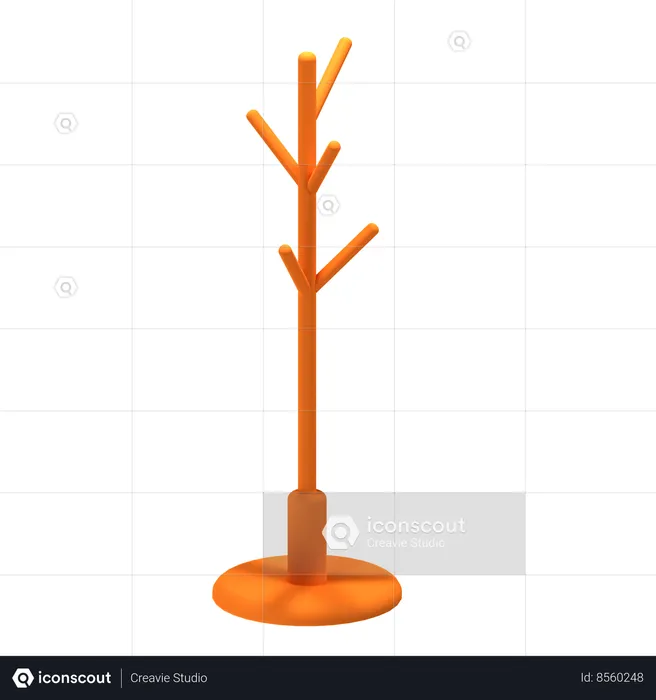Coat Stand  3D Icon