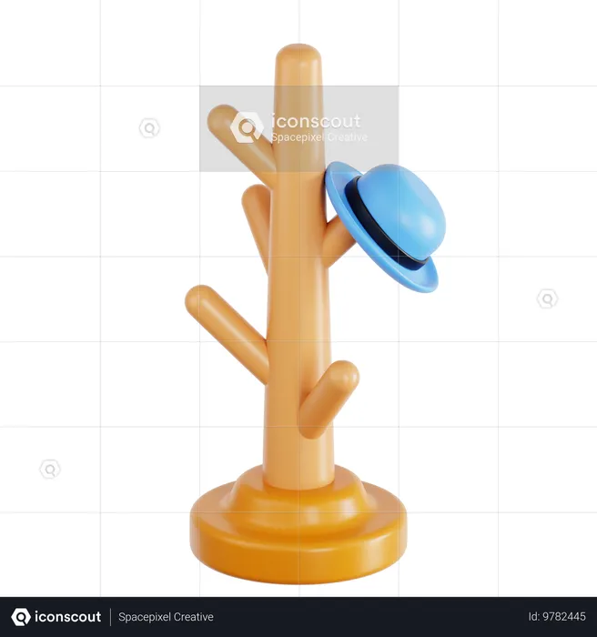 Coat Stand  3D Icon