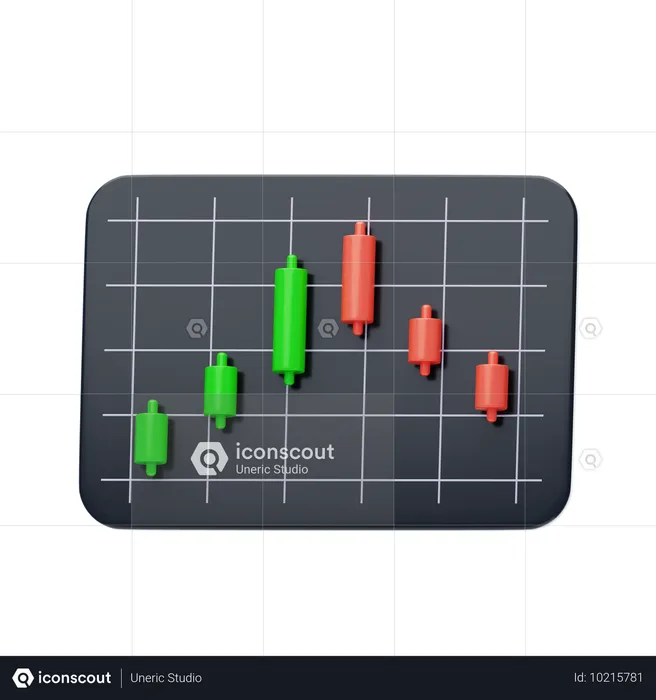 Cobertura de nuvens escuras  3D Icon