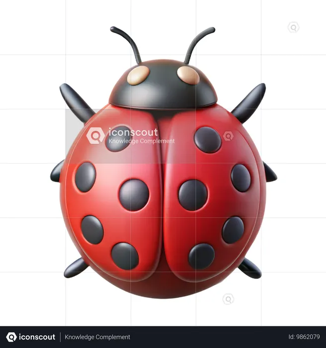 Coccinelle  3D Icon