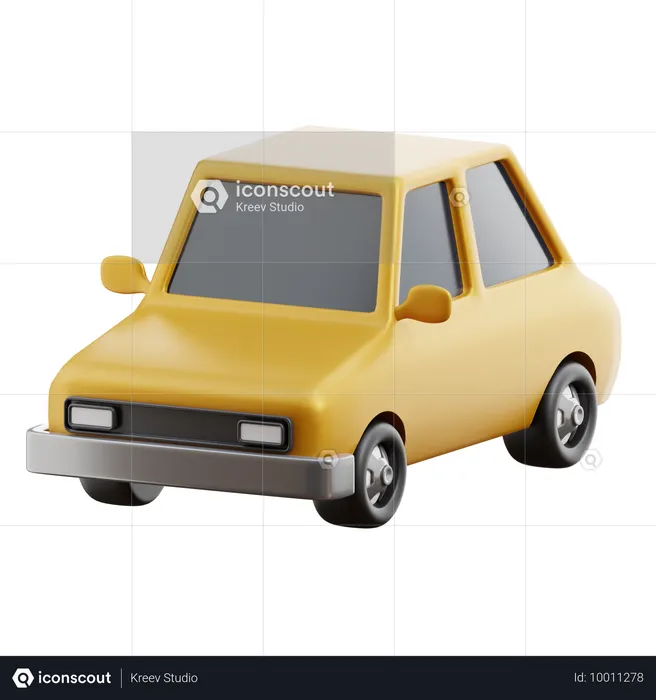 Auto  3D Icon