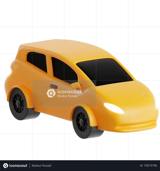 Auto  3D Icon