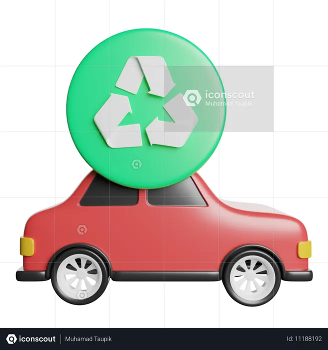 Auto  3D Icon