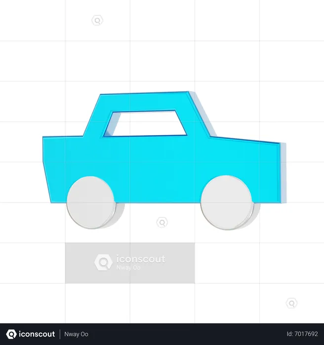 Auto  3D Icon