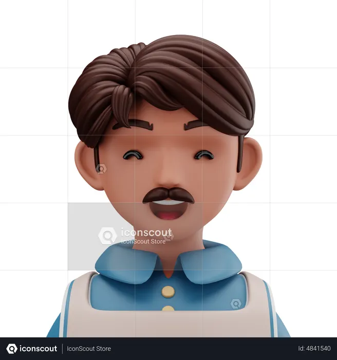 Cock Man  3D Icon