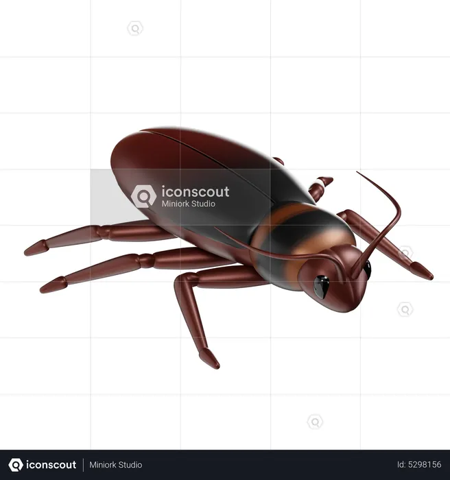 Cockroach  3D Icon