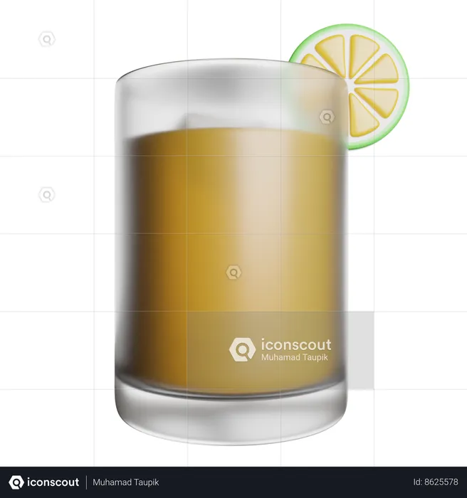 Cocktail  3D Icon