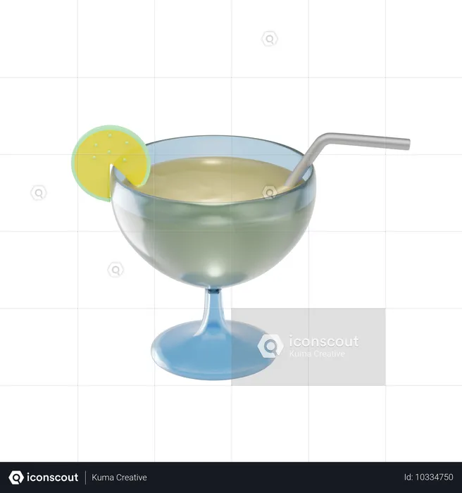 Cocktail  3D Icon