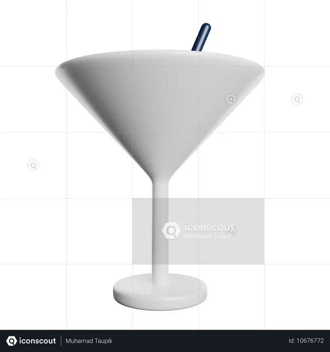 Cocktail  3D Icon