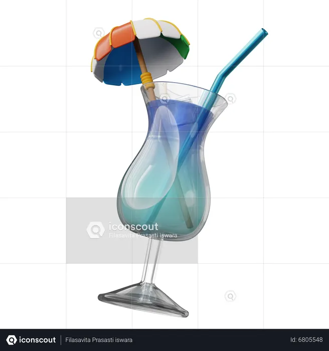 Cocktail  3D Icon