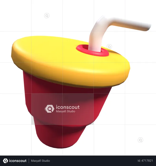 Cocktails sans alcool  3D Icon