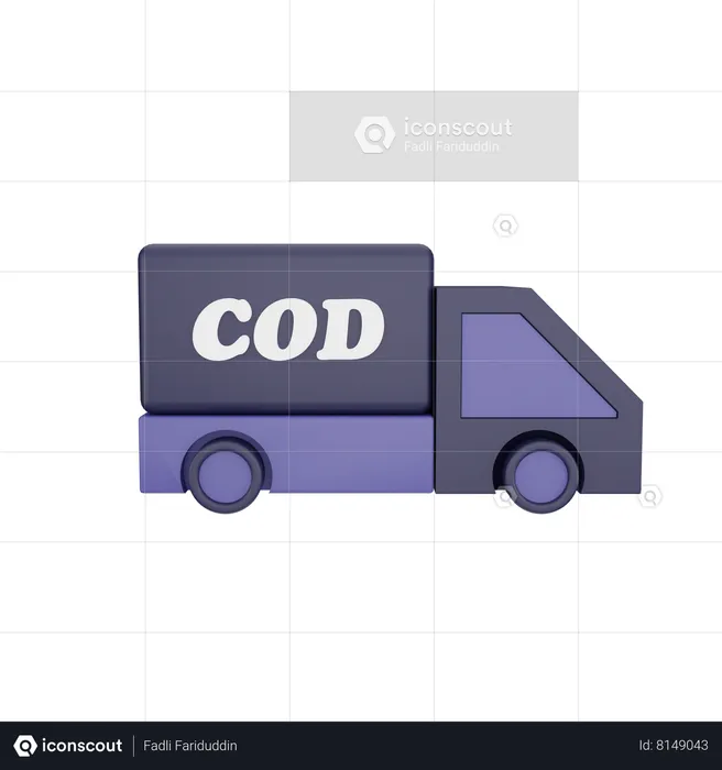 Cod  3D Icon