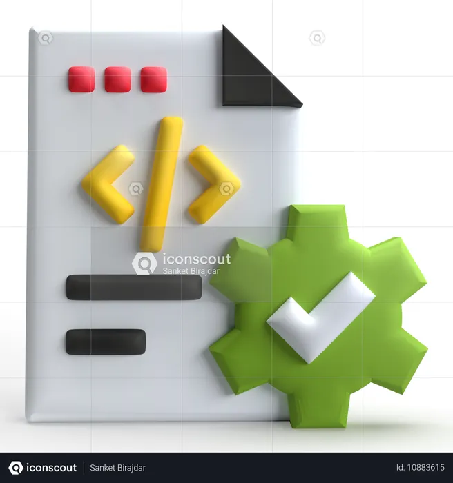 Code File  3D Icon