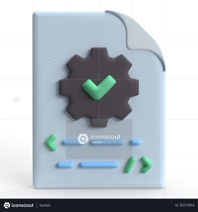 Code File  3D Icon