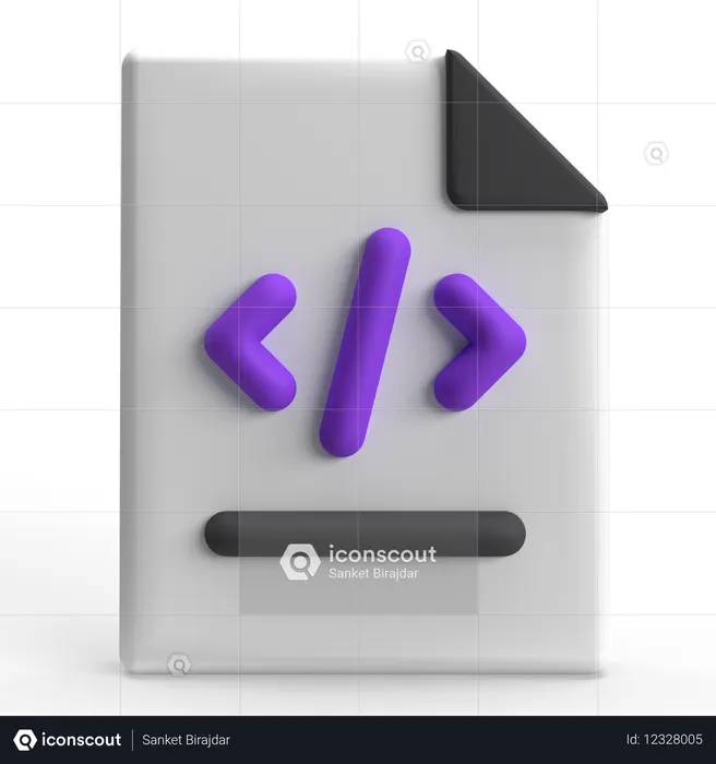 Code File  3D Icon