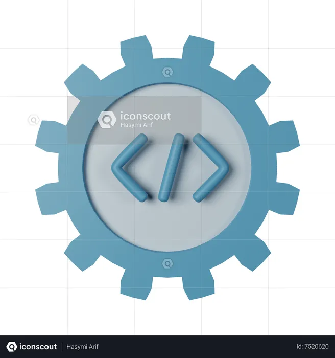 Code Optimisation  3D Icon