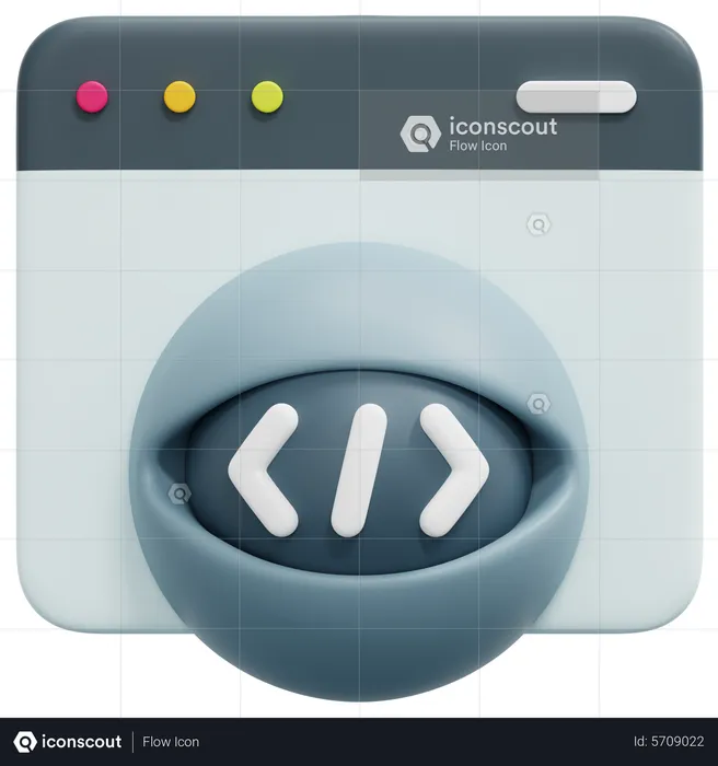 Code View  3D Icon