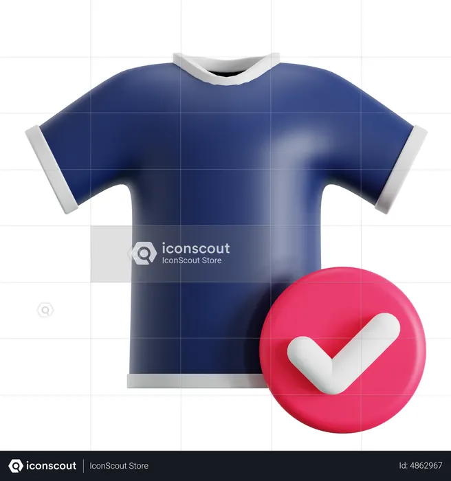 Código de vestimenta relajado  3D Icon
