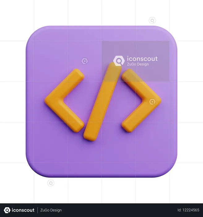 Coding  3D Icon
