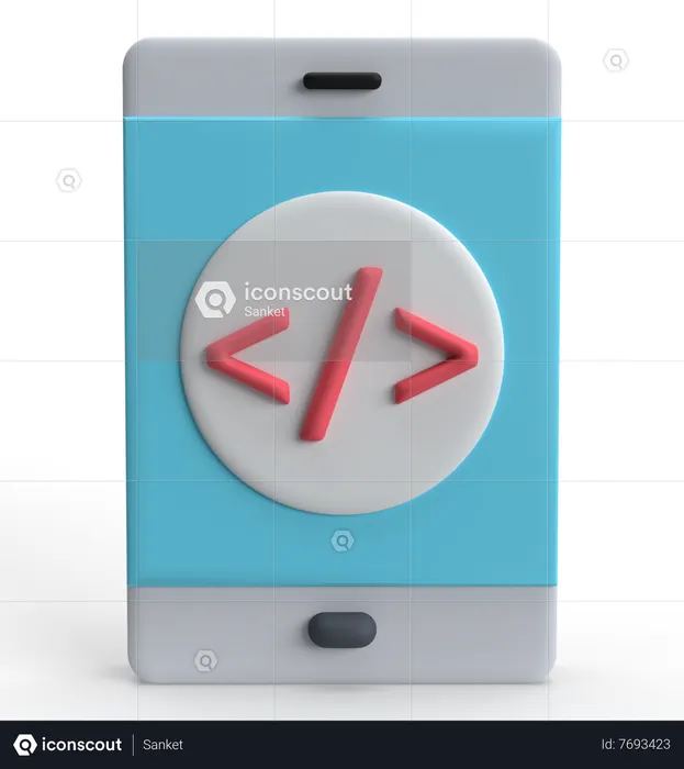 Coding  3D Icon