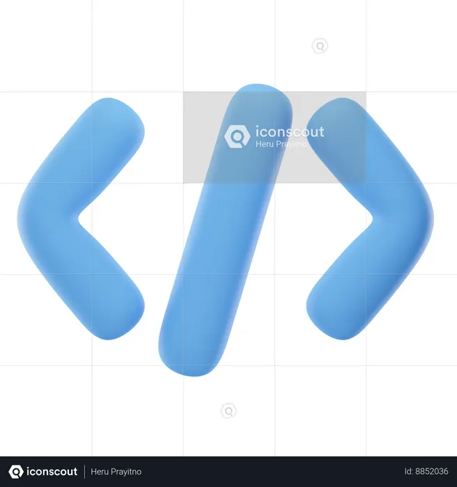 Coding  3D Icon