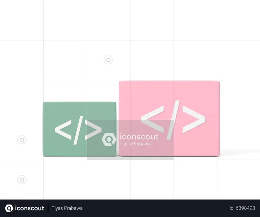 Coding  3D Icon