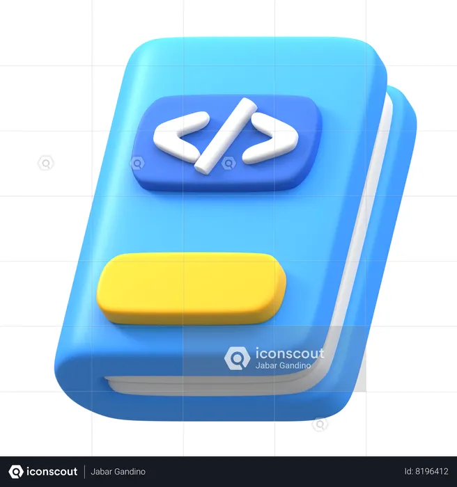 Coding Book  3D Icon