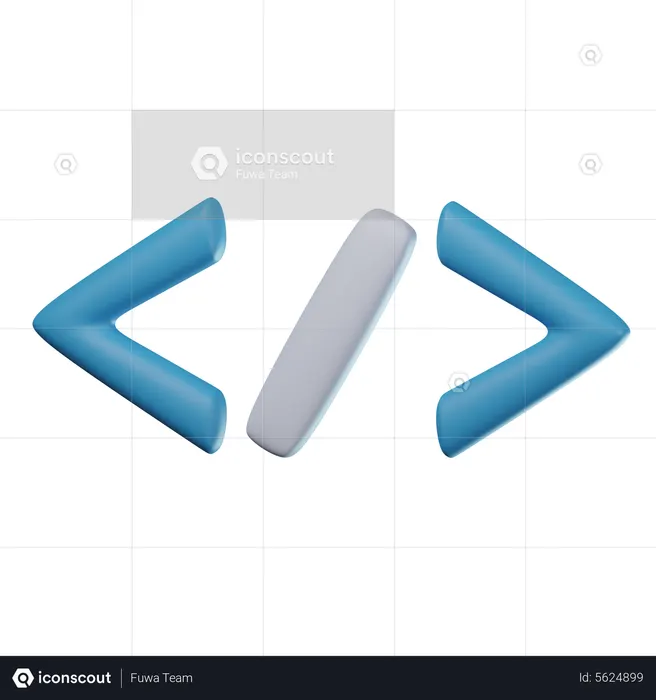 Coding Syntax  3D Icon