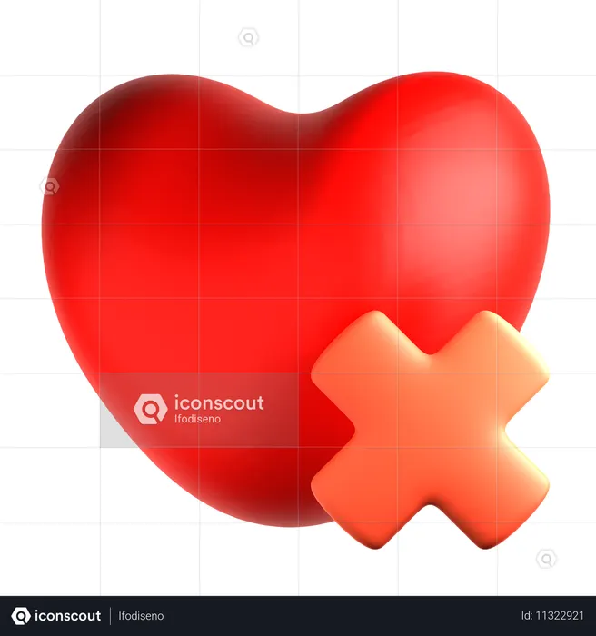 Cœur  3D Icon