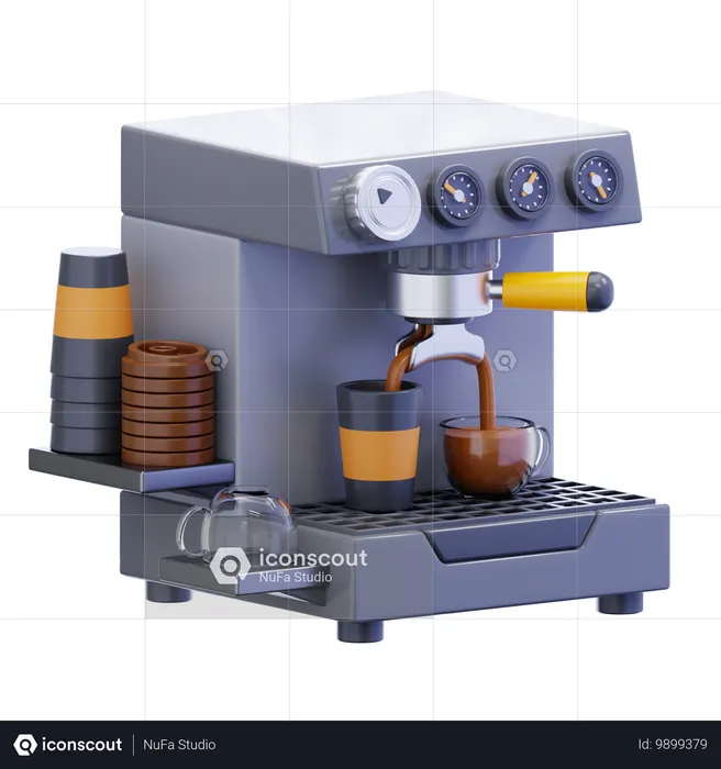 COFFE MAKER  3D Icon