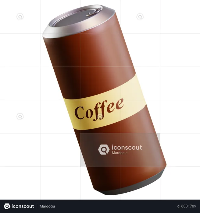 Coffe Tin  3D Icon