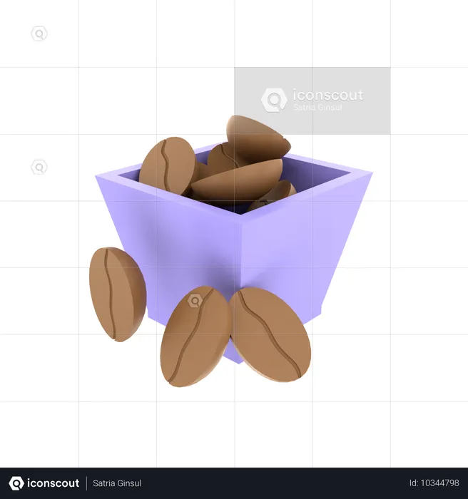 Coffee Box  3D Icon