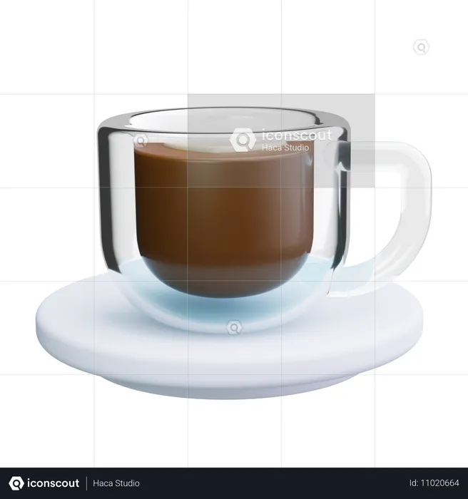 コーヒーカップ  3D Icon