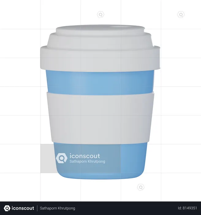 Coffee Cup  3D Icon