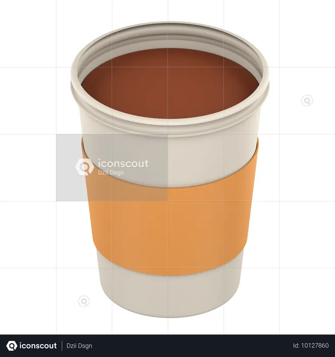 Coffee Cup  3D Icon