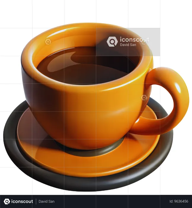 Coffee Cup  3D Icon