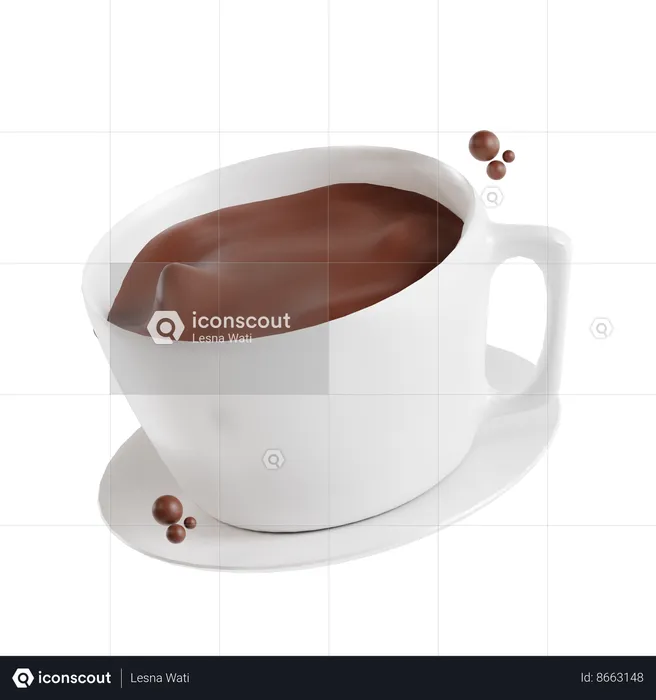 Coffee Cup  3D Icon