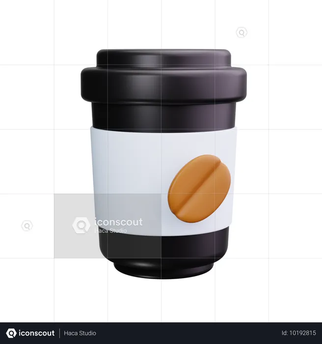 Coffee Cup  3D Icon