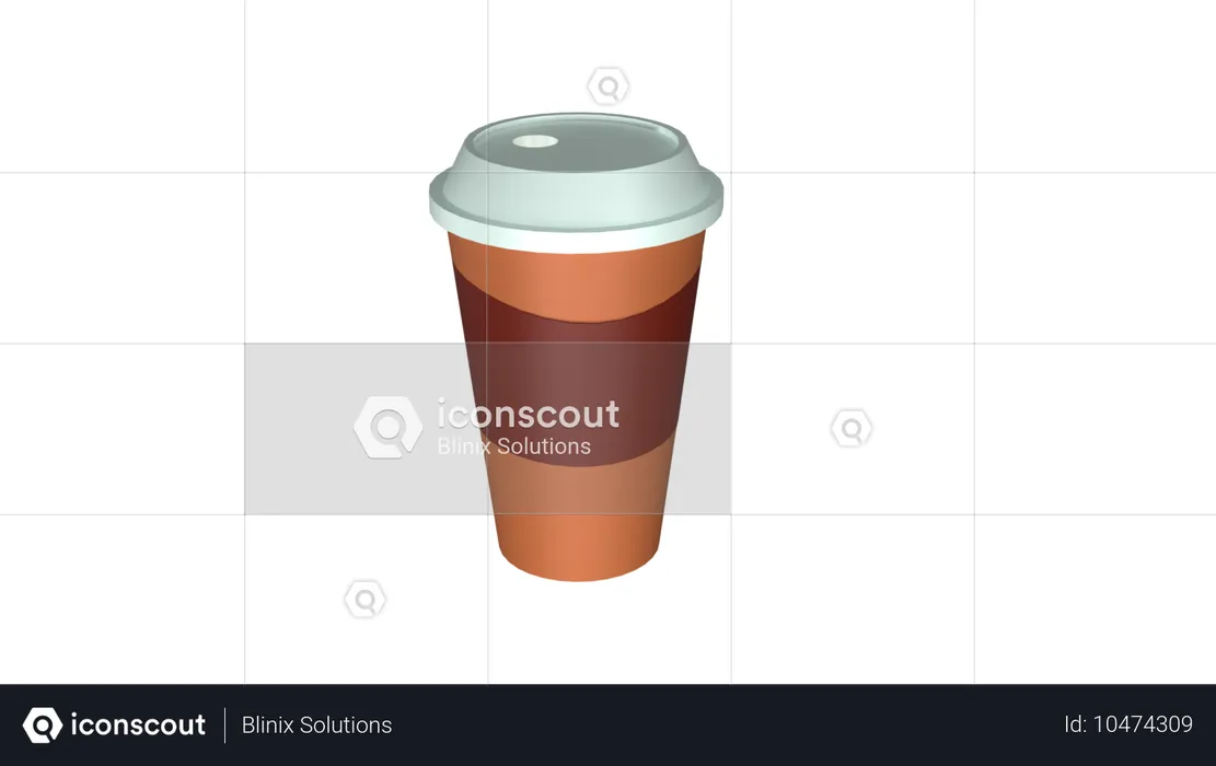 Coffee Cup  3D Icon