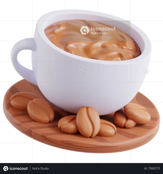 Coffee Cup  3D Icon